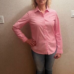 Tommy Hilfiger Pink Button-Down Shirt for Women